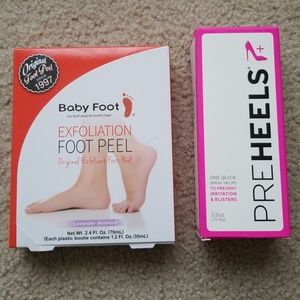 Baby Foot Peel & Preheels Bundle NEW